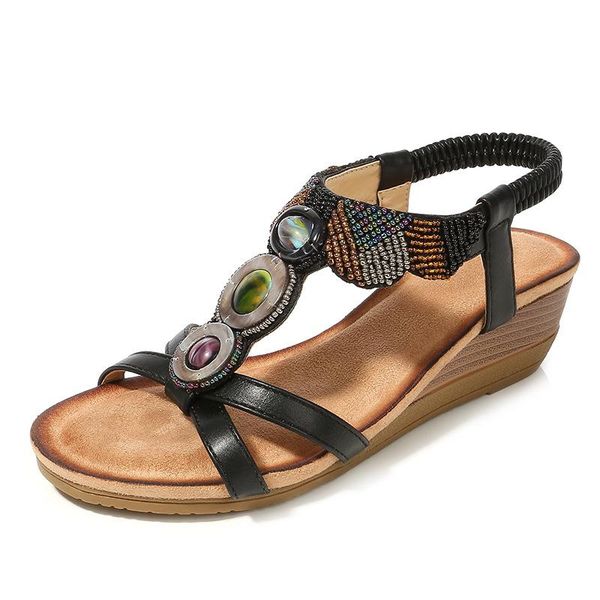 dress shoes ly 2021 summer ladies roman women sandals wedge fashion rhinestones sandles party gladiator elegant female sandalias, Black
dress shoes ly 2021 summer ladies roman women sandals wedge fashion rhinestones sandles party gladiator elegant female sandalias, Black