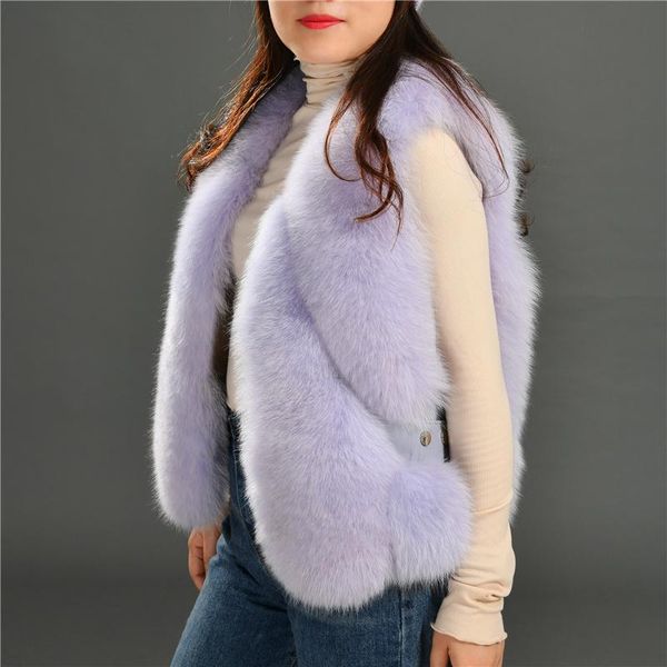 women's fur & faux 2021 arrival real vest fluffy thick warm natural waistcoat with genuine leather winter clothes, Black
women's fur & faux 2021 arrival real vest fluffy thick warm natural waistcoat with genuine leather winter clothes, Black