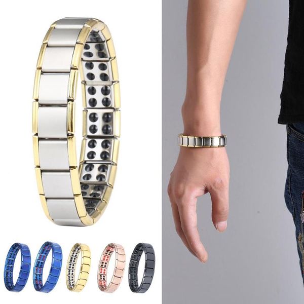 titanium steel chains health energy balance germanium magnetic bracelet for men male bracelets femme jewelry link, chain, Black
titanium steel chains health energy balance germanium magnetic bracelet for men male bracelets femme jewelry link, chain, Black