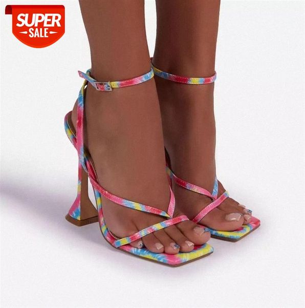 women's sandals european and american slippers with strap printing stiletto high heels women 43 #wi9q, Black
women's sandals european and american slippers with strap printing stiletto high heels women 43 #wi9q, Black