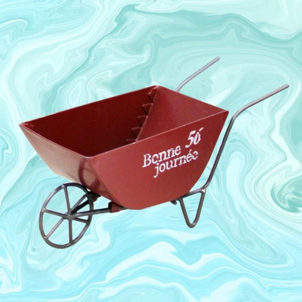 gift wrap mini wheelbarrow flower box durable shape design potted plants vintage decorative vase (random color)
gift wrap mini wheelbarrow flower box durable shape design potted plants vintage decorative vase (random color)