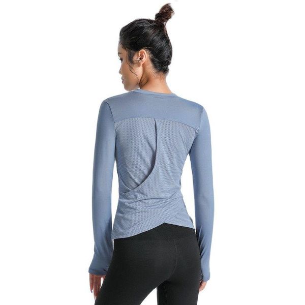 yoga outfit gym wear long sleeve women autumn quick dry european american sports tight fit professional running training t-shirt
yoga outfit gym wear long sleeve women autumn quick dry european american sports tight fit professional running training t-shirt