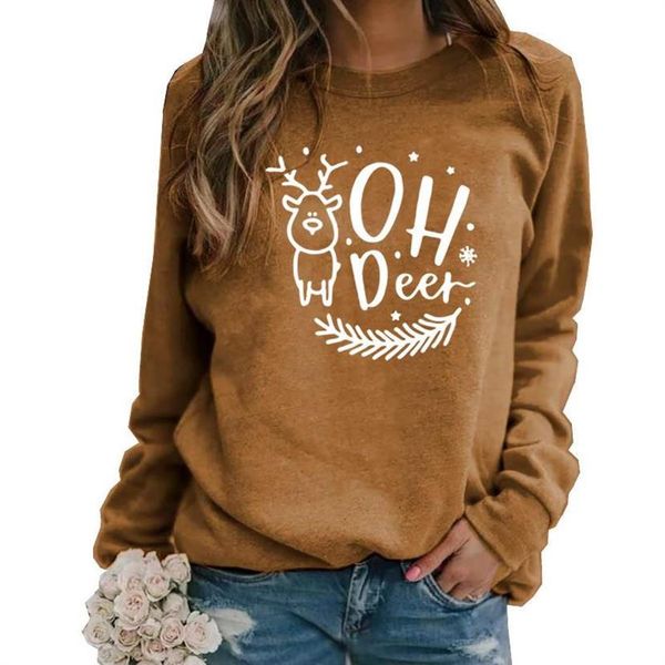 women hoodie long sleeve round neck hoodies oh deer letters print for sweatshirt femmes girls youth loose and, Black
women hoodie long sleeve round neck hoodies oh deer letters print for sweatshirt femmes girls youth loose and, Black