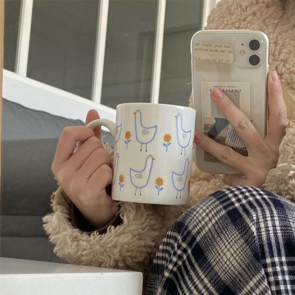 mugs korean retro lovely duck cream blue ceramic mug girl coffee milk breakfast couple cup
mugs korean retro lovely duck cream blue ceramic mug girl coffee milk breakfast couple cup
