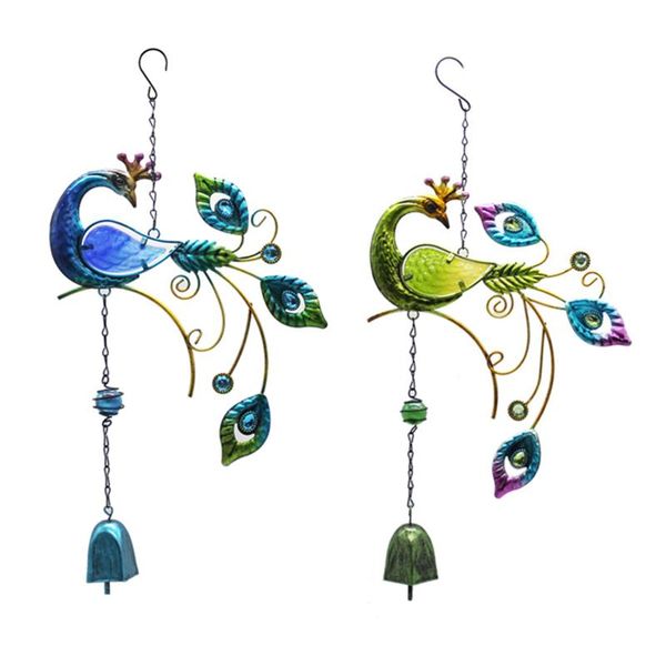 decorative objects & figurines colorful peacock shape pendant bell wind chimes indoor outdoor balcony garden decor hanging decoration orname
decorative objects & figurines colorful peacock shape pendant bell wind chimes indoor outdoor balcony garden decor hanging decoration orname
