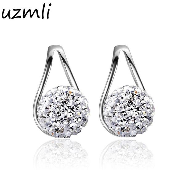 fashion shambhala crystal ladies' stud earrings 925 sterling silver anti allergy for women jewelry valentine birthday gifts, Golden;silver
fashion shambhala crystal ladies' stud earrings 925 sterling silver anti allergy for women jewelry valentine birthday gifts, Golden;silver