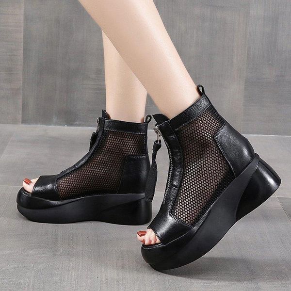 dress shoes boots women summer hollow luxury fashion platfomr woman sandals ladies mesh ankle boot female, Black
dress shoes boots women summer hollow luxury fashion platfomr woman sandals ladies mesh ankle boot female, Black