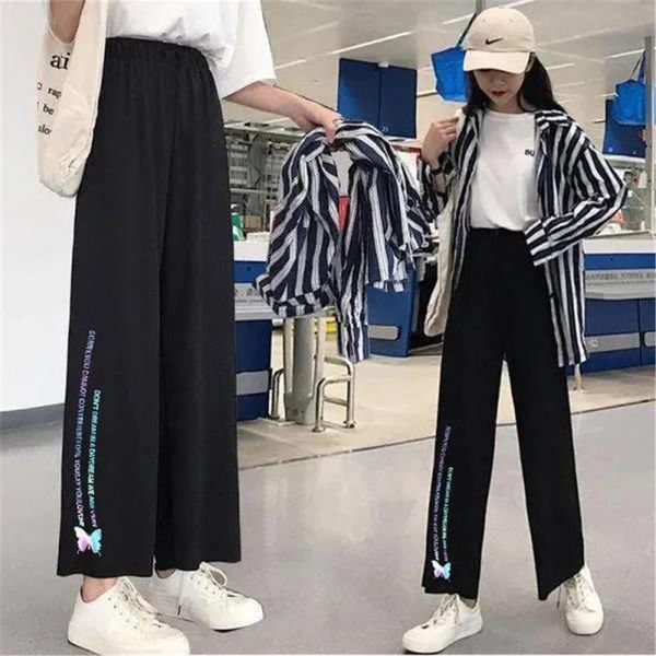 women's pants & capris kawaii japanese women 2021 autumn dance high waist harem harajuku office lady femmale casual loose, Black;white
women's pants & capris kawaii japanese women 2021 autumn dance high waist harem harajuku office lady femmale casual loose, Black;white