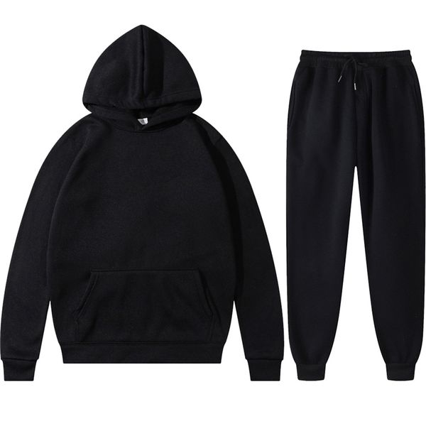 2021 two piece fashion trend long sleeve sports loose casual hoodie solid color sweater set, Black
2021 two piece fashion trend long sleeve sports loose casual hoodie solid color sweater set, Black