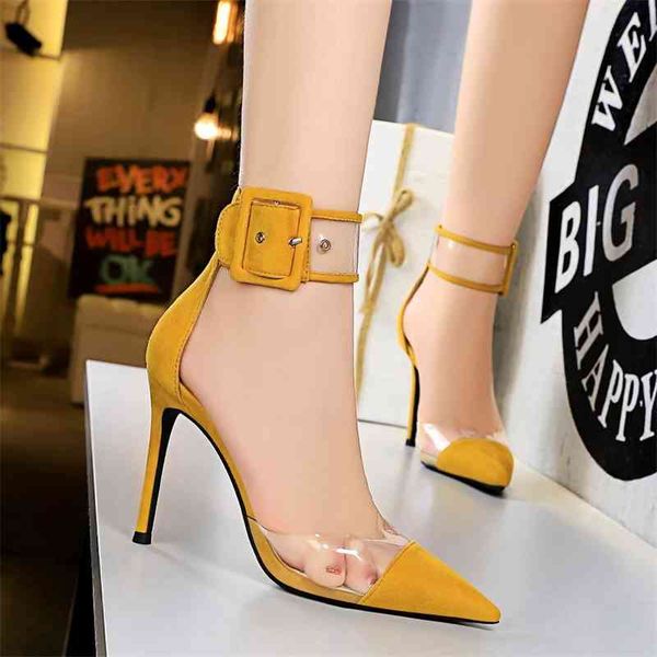 sandals size 34-43 super high heels shoes elegant pointed toe transparent women pumps ankle strap buckle summer shoes high 1k, Black
sandals size 34-43 super high heels shoes elegant pointed toe transparent women pumps ankle strap buckle summer shoes high 1k, Black