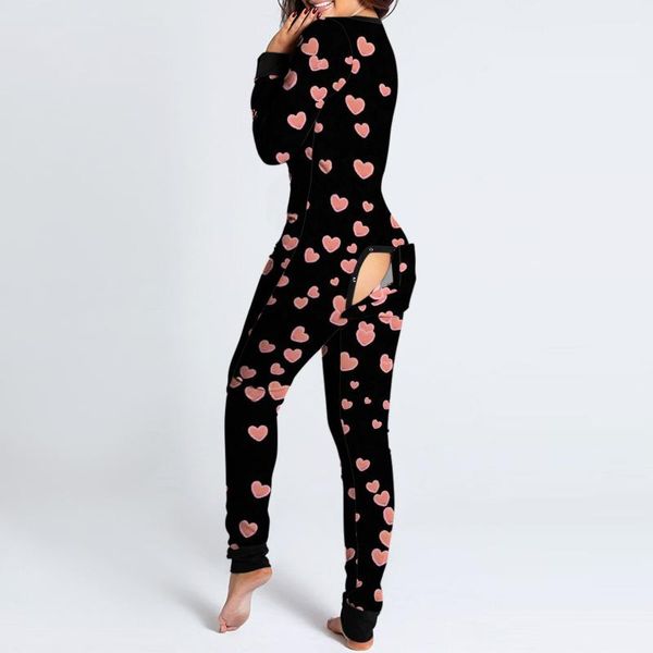 fashion design women print long sleeve button flap nightwear jumpsuit bodysuit playsuit rompercomfortable leisure time party women's ju, Black;white
fashion design women print long sleeve button flap nightwear jumpsuit bodysuit playsuit rompercomfortable leisure time party women's ju, Black;white