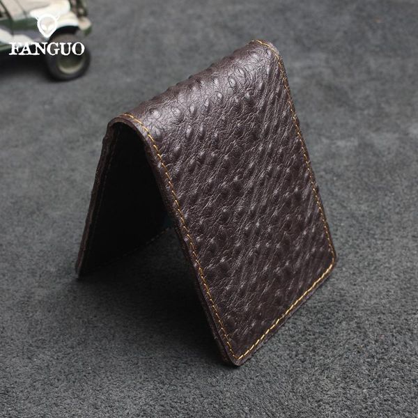 card holders handmade genuine leather ostrich pattern driver license documents bag driving cover credit/bank holder id slot, Brown;gray
card holders handmade genuine leather ostrich pattern driver license documents bag driving cover credit/bank holder id slot, Brown;gray