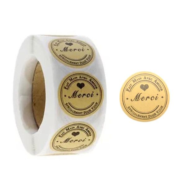 gift wrap 500pcs kraft merci french thank you labels stickers handmade package envelope seal label scrapbooking stationery sticker
gift wrap 500pcs kraft merci french thank you labels stickers handmade package envelope seal label scrapbooking stationery sticker