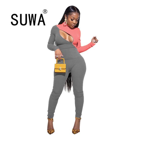 womens streetwear soft loungewear contrast fashion two piece set long sleeve knit skinny pants party fitness wear 210525, White
womens streetwear soft loungewear contrast fashion two piece set long sleeve knit skinny pants party fitness wear 210525, White