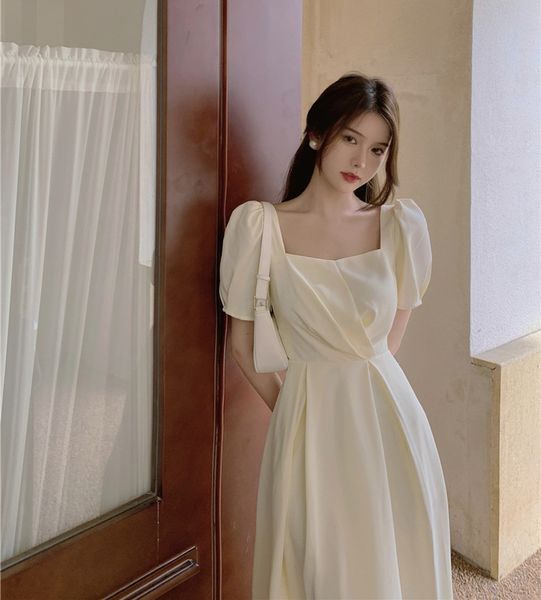 luxury casual dresses french minority hepburn style high-quality dr's summer 2021 medium length waist closing skirt, Black;gray
luxury casual dresses french minority hepburn style high-quality dr's summer 2021 medium length waist closing skirt, Black;gray