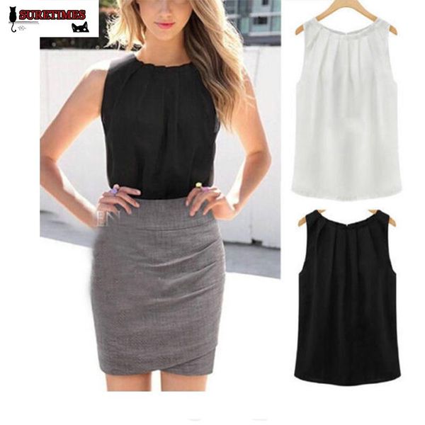 summer womens sleeveless tropical shirt chiffon solid pleated blouse black white plus size s-xxxl women's blouses & shirts
summer womens sleeveless tropical shirt chiffon solid pleated blouse black white plus size s-xxxl women's blouses & shirts