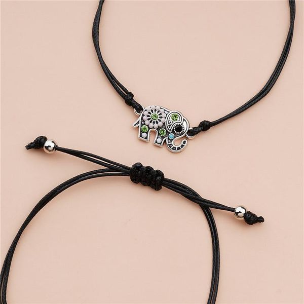 charm bracelets 2pcs fashion elephant bracelet bohemian women national style silver color exquisite jewelry gift, Golden;silver
charm bracelets 2pcs fashion elephant bracelet bohemian women national style silver color exquisite jewelry gift, Golden;silver