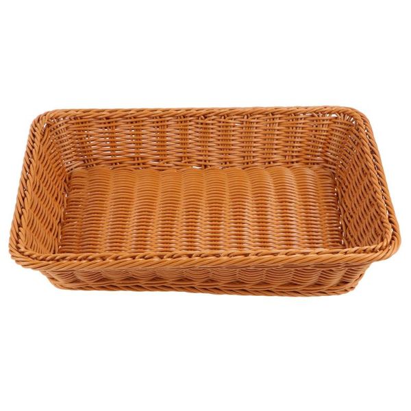 storage baskets simulated vine bread basket woven container for home supermarket - 35x25x7cm (khaki)
storage baskets simulated vine bread basket woven container for home supermarket - 35x25x7cm (khaki)