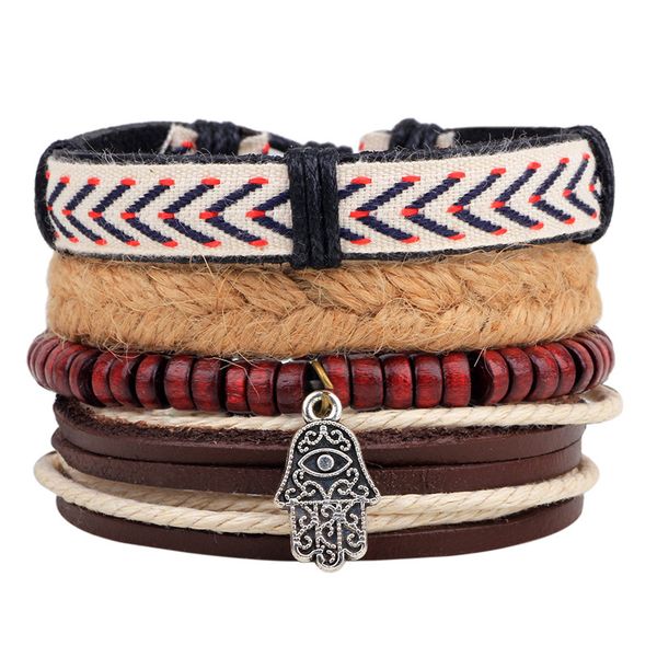 qinuo summer jewelry cowhide bergamot expression bracelet wax rope trinket, Golden;silver
qinuo summer jewelry cowhide bergamot expression bracelet wax rope trinket, Golden;silver