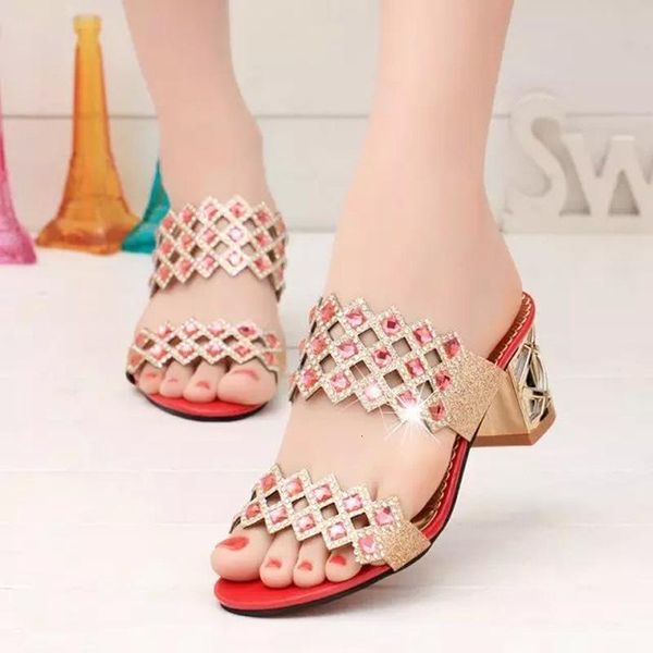 slippers shoes med fretwork heels glitter slides casual slipers women jelly luxury summer rubber scandals square heel pu fa 55q2, Black
slippers shoes med fretwork heels glitter slides casual slipers women jelly luxury summer rubber scandals square heel pu fa 55q2, Black