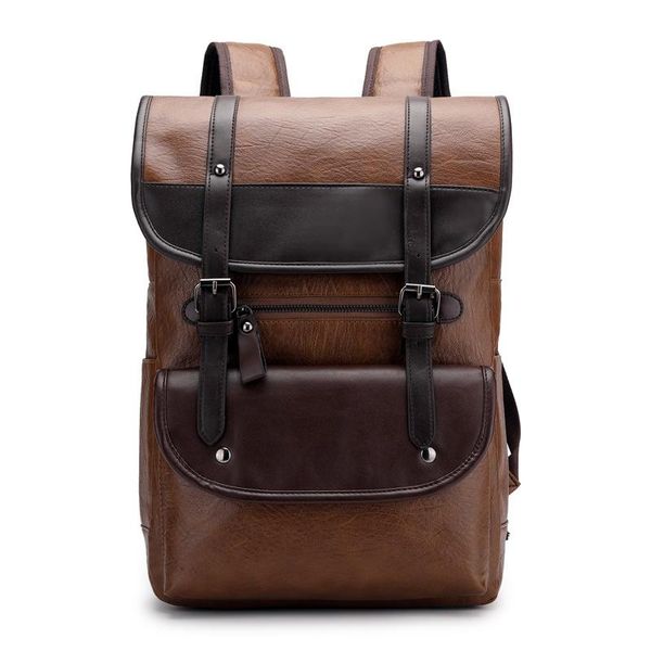 backpack style european and american large-capacity casual business bag pu computer student school travel
backpack style european and american large-capacity casual business bag pu computer student school travel