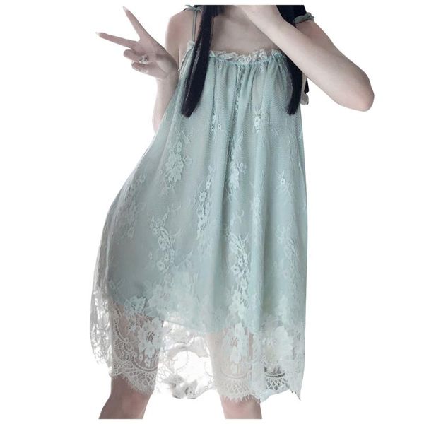 dress female loose summer fashion 2021 uniform sling home cloth sleepwear camisole spaghetti strap beachwear casual dresses, Black;gray
dress female loose summer fashion 2021 uniform sling home cloth sleepwear camisole spaghetti strap beachwear casual dresses, Black;gray