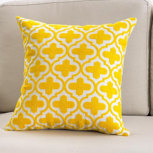 pillow case yellow series soft embroidered pillowcase geometric patterns bedroom living room el decorative 45*45cm
pillow case yellow series soft embroidered pillowcase geometric patterns bedroom living room el decorative 45*45cm