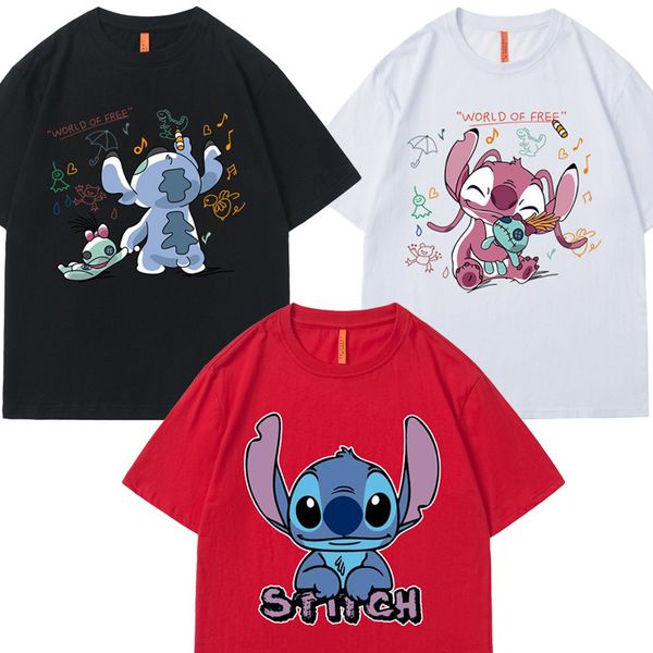 parent child attire stilts co branded short sleeve t-shirt cotton men's harajuku style couple attire student's half sleeve class u, White;black
parent child attire stilts co branded short sleeve t-shirt cotton men's harajuku style couple attire student's half sleeve class u, White;black