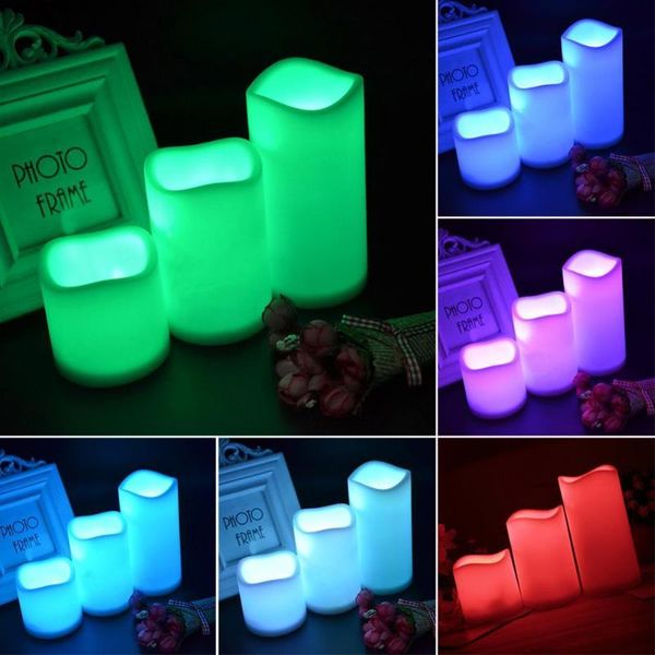 party decoration 3pcs/set color changing led candle night light decor lamp with remote control
party decoration 3pcs/set color changing led candle night light decor lamp with remote control