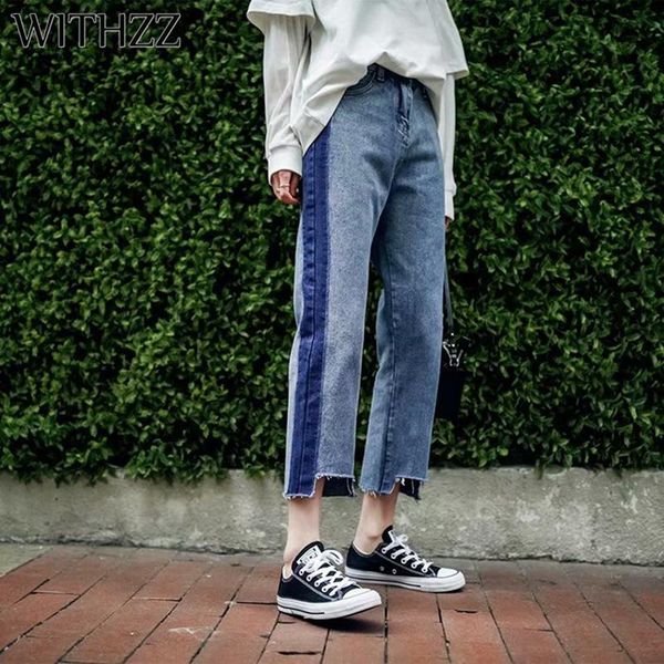 women's jeans withzz spring autumn female high-waist denim straight pants women, Blue
women's jeans withzz spring autumn female high-waist denim straight pants women, Blue