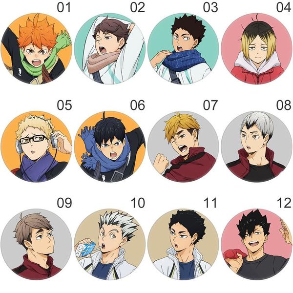 pins, brooches volleybal badge 58 mm haikyu nekoma high school volleyball kozume kenma kiyoko brooch, Gray
pins, brooches volleybal badge 58 mm haikyu nekoma high school volleyball kozume kenma kiyoko brooch, Gray
