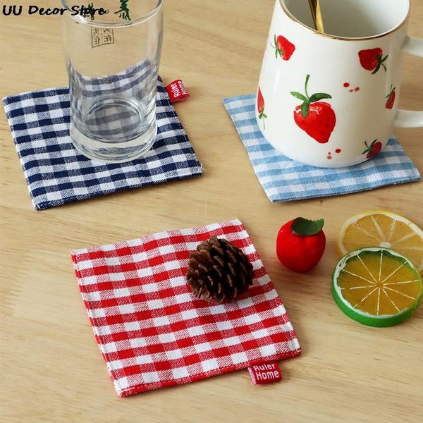 mats & pads 1pcs cloth lattice mat japanese style double-layer fabric anti-scald dining table bowls drink color kitchen
mats & pads 1pcs cloth lattice mat japanese style double-layer fabric anti-scald dining table bowls drink color kitchen