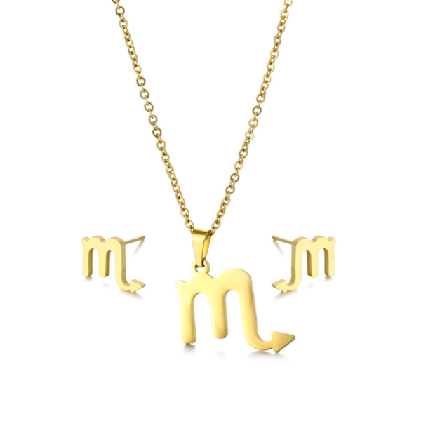 scorpio small 12 zodiac sign necklaces with gift constellations pendant gold chains choker for women mother fashion jewelry, Silver
scorpio small 12 zodiac sign necklaces with gift constellations pendant gold chains choker for women mother fashion jewelry, Silver