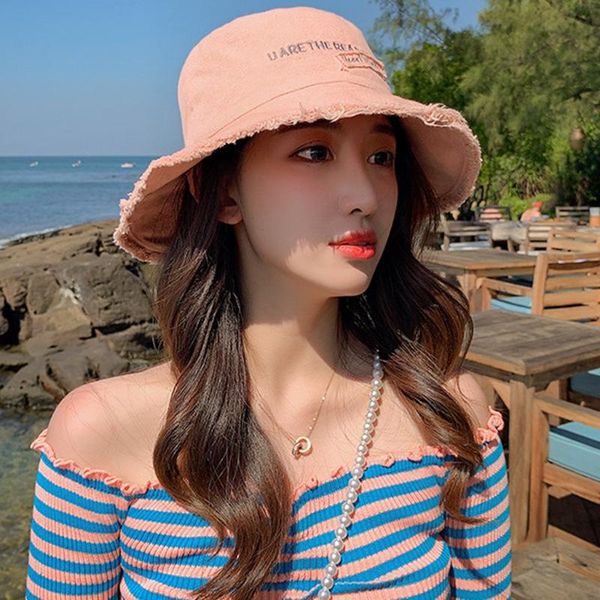 wide brim hats denim edge women man bucket hat with holes cowboy autumn winter sun cap fashion prevent lady p1, Blue;gray
wide brim hats denim edge women man bucket hat with holes cowboy autumn winter sun cap fashion prevent lady p1, Blue;gray