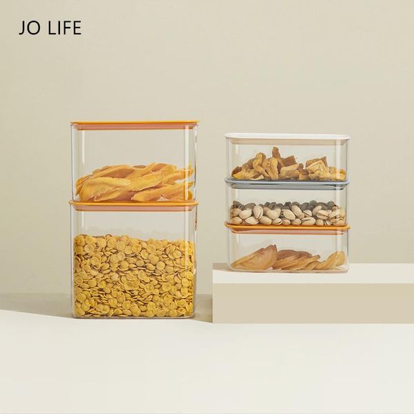 storage bottles & jars jo life transparent large capacity grains tank food containers jar vacuum sealed box kitchen accessories
storage bottles & jars jo life transparent large capacity grains tank food containers jar vacuum sealed box kitchen accessories