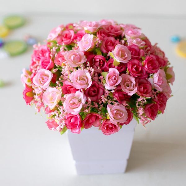 decorative flowers & wreaths 21 head artificial fake silk rose bridal wedding bouquet home posy decor
decorative flowers & wreaths 21 head artificial fake silk rose bridal wedding bouquet home posy decor