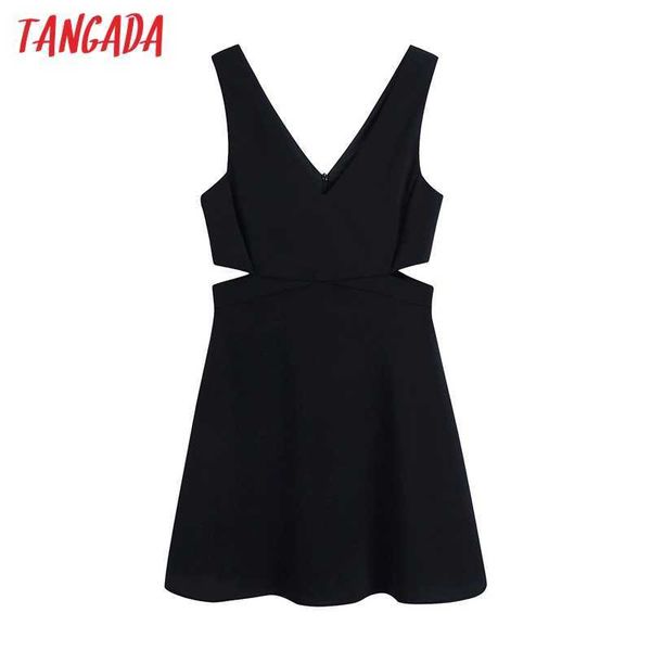 tangada women chic hollow black mini dress vintage back zipper wide straps female dresses vestidos mujer be456 210609, Black;gray
tangada women chic hollow black mini dress vintage back zipper wide straps female dresses vestidos mujer be456 210609, Black;gray