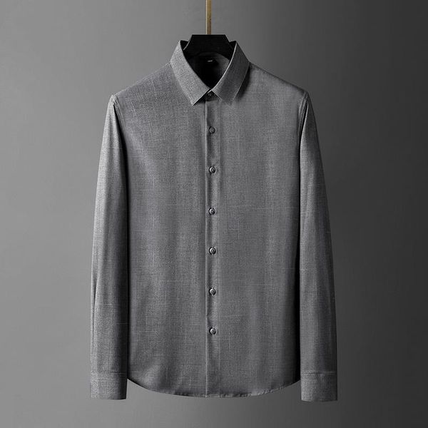 men's casual shirts spring male luxury long sleeve plaids mens dress fashion slim fit business man plus size 3xl, White;black
men's casual shirts spring male luxury long sleeve plaids mens dress fashion slim fit business man plus size 3xl, White;black