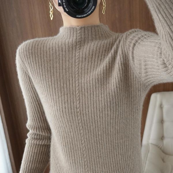 women's sweaters 100% wool turtleneck sweater knitted jumper winter sweet fashion long sleeve warm casual solid color pullover pink, White;black
women's sweaters 100% wool turtleneck sweater knitted jumper winter sweet fashion long sleeve warm casual solid color pullover pink, White;black