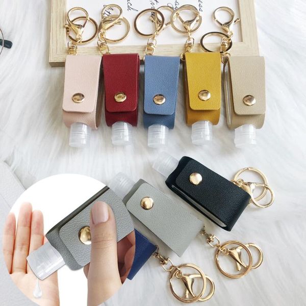 1pc multicolor portable sanitizer bottle holder with cover refillable container keychain fashion accessories storage bottles & jars 
1pc multicolor portable sanitizer bottle holder with cover refillable container keychain fashion accessories storage bottles & jars