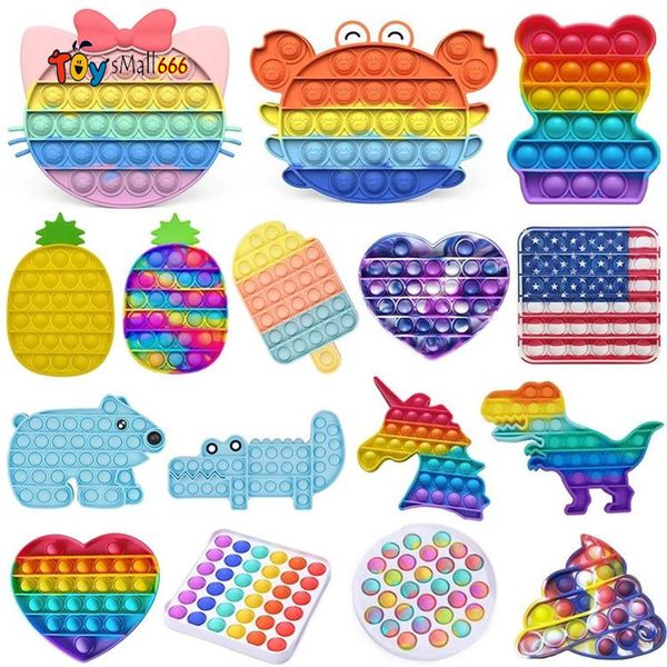 dhl rainbow decompression toys animal shapes push bubble sensory autism special needs anxiety stress reliever for adults
dhl rainbow decompression toys animal shapes push bubble sensory autism special needs anxiety stress reliever for adults