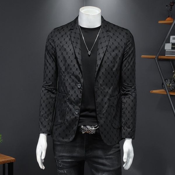 fashion suits 2021 spring and summer men's large size slim fitting flocking jacquard western business casual single coat, White;black
fashion suits 2021 spring and summer men's large size slim fitting flocking jacquard western business casual single coat, White;black