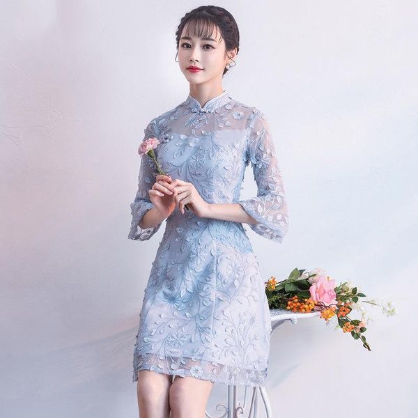 ethnic clothing s-4xl long cheongsam vintage chinese style mandarin collar dress womens summer mesh qipao slim party dresses vestido, Red
ethnic clothing s-4xl long cheongsam vintage chinese style mandarin collar dress womens summer mesh qipao slim party dresses vestido, Red