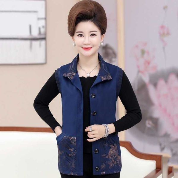 women's vests middle aged women casual fashion floral print sleeveless spring autumn vest waistcoat plus size 5xl outerwear huch, Black;white
women's vests middle aged women casual fashion floral print sleeveless spring autumn vest waistcoat plus size 5xl outerwear huch, Black;white