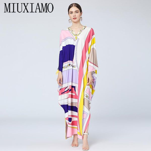 bohemian plus size dress v-neck batwing sleeve maxi women elastic silk floor length fashion kaftan casual dresses, Black;gray
bohemian plus size dress v-neck batwing sleeve maxi women elastic silk floor length fashion kaftan casual dresses, Black;gray