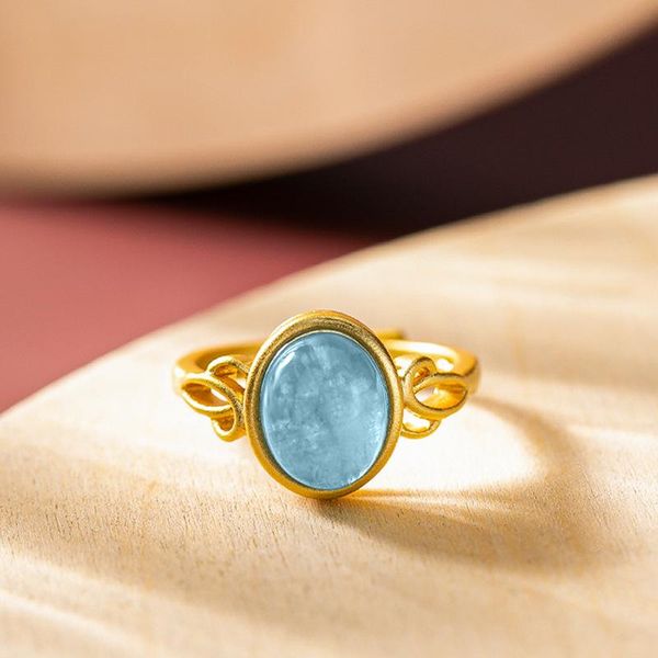 cluster rings beautiful blue aquamarine for women tempting red garnet open gold 925 silver fashion dress jewelry luxury, Golden;silver
cluster rings beautiful blue aquamarine for women tempting red garnet open gold 925 silver fashion dress jewelry luxury, Golden;silver