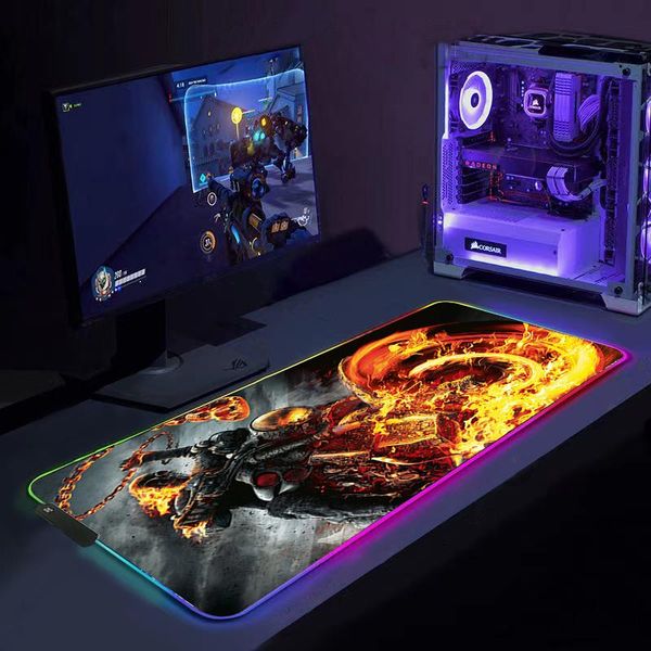 mouse pads & wrist rests backlight ghost rider rgb gaming pad large size colorful luminous for mini pc computer desk7 colors led light d
mouse pads & wrist rests backlight ghost rider rgb gaming pad large size colorful luminous for mini pc computer desk7 colors led light d