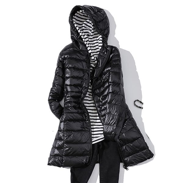 7xl ladies long warm down coat with portable storage bag women ultra light down jacket women's overcoats hip-length 210819, Black
7xl ladies long warm down coat with portable storage bag women ultra light down jacket women's overcoats hip-length 210819, Black