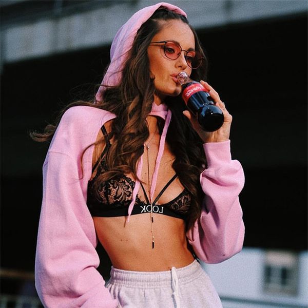 hoodie mode hoodies irregular shirt women harvest long open front dig super short hood jacket pullover streetwear, Black
hoodie mode hoodies irregular shirt women harvest long open front dig super short hood jacket pullover streetwear, Black