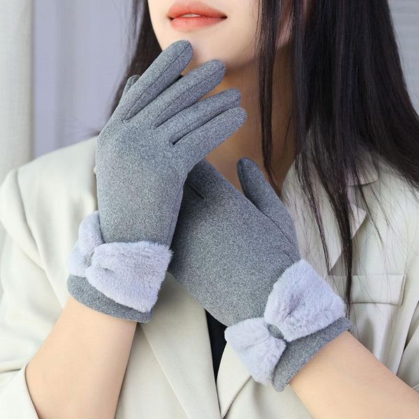 sports gloves fashion lady women winter vintage full finger touch screen driving thick warm windproof bow-knot glove mittens g057, Black
sports gloves fashion lady women winter vintage full finger touch screen driving thick warm windproof bow-knot glove mittens g057, Black